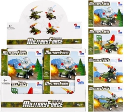 Set de construcție vehicule militare – 4 variante