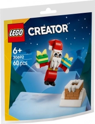 Lego Creator – Moș Crăciun și hornul de Crăciun