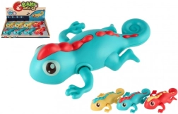 Cameleon din plastic cu mecanism pe arcuri pentru apă pentru copii