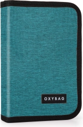 Penar școlar cu 2 clapete UNICOLOR green