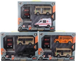 Set de mașini cu volantă și stație de alimentare pe baterii