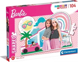 CLEMENTONI Puzzle contur Barbie 104 piese