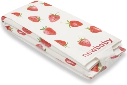 Salteluță de înfășat de călătorie New Baby Basic Strawberry