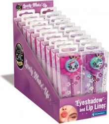 Crazy Chic farduri de pleoape florale și creion de la Clementoni (mix)