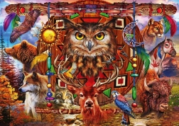 Puzzle Totem Animal 4000 Piese