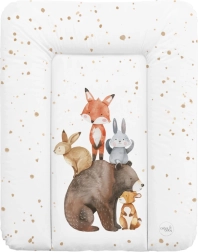 Ceba Baby saltea moale de înfășat Basic Forest Friends 50 × 70 cm