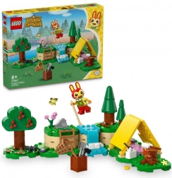 Lego Animal Crossing distracție în aer liber cu Bunnie – set de camping pentru copii