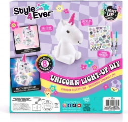 Style4Ever unicorn luminos – set creativ