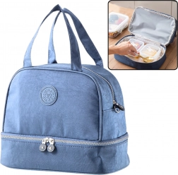 Geantă termoizolantă pentru prânzuri albastră