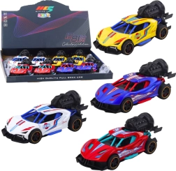 Mașinuță sport 1:36 cu efecte de lumină, sunet și fum