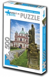 Puzzle Jablonné v Podještědí – bazilica, ediție turistică, 500 piese