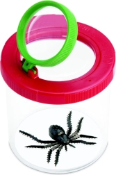 Pahar de observare cu lupă dublă pentru insecte și elemente naturale