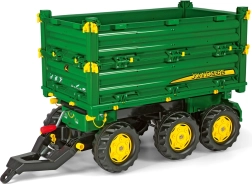 Rolly toys remorcă basculabilă john deere cu 3 axe