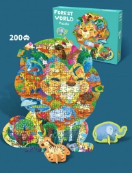 Puzzle Safari 200 piese pentru copii