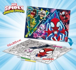 Puzzle de podea Spider-man Spidey Maxi 70x50 cm