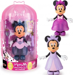 Disney Minnie Mouse păpușă prințesă cu dulap și hăinuțe