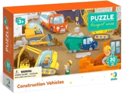 Puzzle DOPRAVA: Echipamente de construcții 30 piese