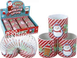 arcușor roșu‑alb iconic cu motiv festiv 6 cm