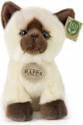 Pisică siameză de pluș 18 cm ecologică