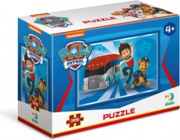 Puzzle Patrula Cățelușilor Ryder și Chase 35 piese