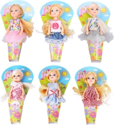 Păpușă 12 cm – jucărie miniaturală de colecție