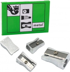 Ascuțitoare metalică pentru creioane subțiri și creioane