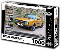 Puzzle RETRO-AUTA Škoda Garde 1000 piese