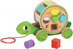 Jucărie de tras țestoasă pentru copii BABU