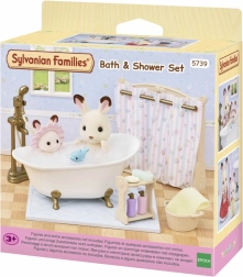 Sylvanian Families set de baie cu cadă și duș
