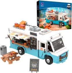 Set de construcție PANTASY retro food truck – 2196 piese