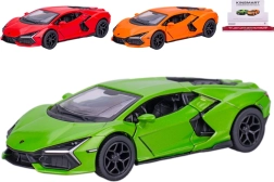 Kinsmart Lamborghini Revuelto model metalic 1:38 cu uși deschise