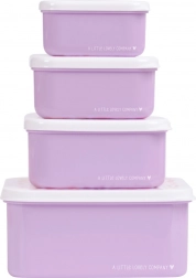 Set de cutii pentru gustări Grădina de Flori - A Little Lovely Company