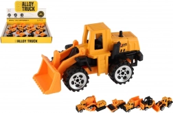 Mini mașini de construcție metal/plastic 7 cm mod liber mix tipuri