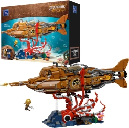 Pantasy submarinul steampunk Nautilus – set de construit 2552 piese