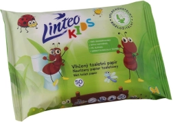 Hârtie igienică umedă pentru copii LINTEO Kids, 50 buc