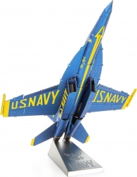 METAL EARTH puzzle 3D F/A-18 Super Hornet - Blue Angels (ICONX)