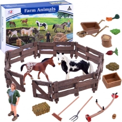 Set de figurine cu cai pentru fermă – Cai