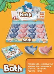 Rechin cu mecanism cu arc pentru baie 11 cm