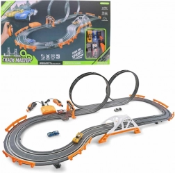 Pistă de curse cu adaptor sau baterii pentru copii de la 6 ani