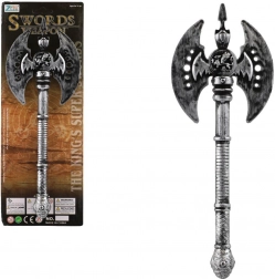 Secure de plastic din antichitate 30 cm – argintie