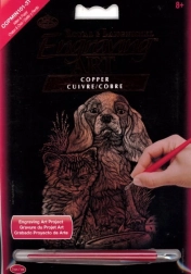 Imagine răzzuibilă cu efect de cupru câine și pisică