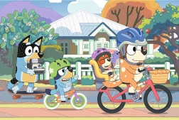 Puzzle Bluey Zi fericit 100 piese