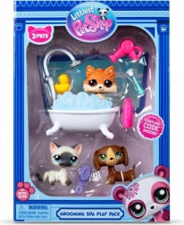 Set Littlest Pet Shop G7 S3 SPA cu 3 figurine