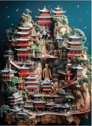 ANATOLIAN Puzzle China 1000 de piese