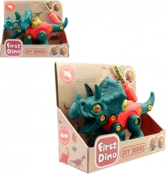 Dinozaur de asamblat cu baterii
