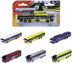 Autobuz MAN din metal cu mecanism cu volant, 13 cm