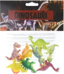 Dinozauri veseli – set din plastic pentru copii