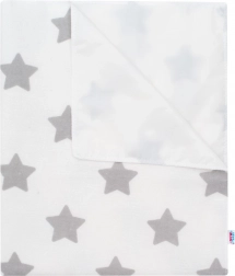 Protecție flanelată impermeabilă New Baby cu steluțe