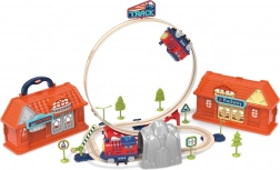 Pistă de tren în valiză – 142 piese