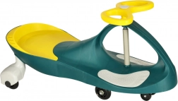 Vehicul gravitațional cu roți LED luminoase – galben